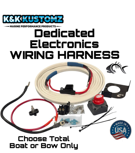 K and K Kustomz Dedicated Electronics Wiring Harness