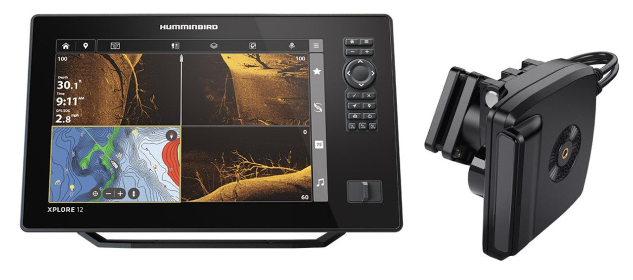 Humminbird Xplore 10 Fish Finder with MEGA Live 2 Sonar Bundle