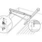 Raymarine A80715 Portreit Bracket for Single Alpha 9