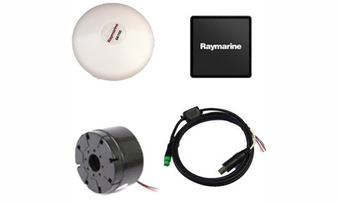 Raymarine RV-320 RealVision 3D Pair Plastic Thru Hull 20Deg