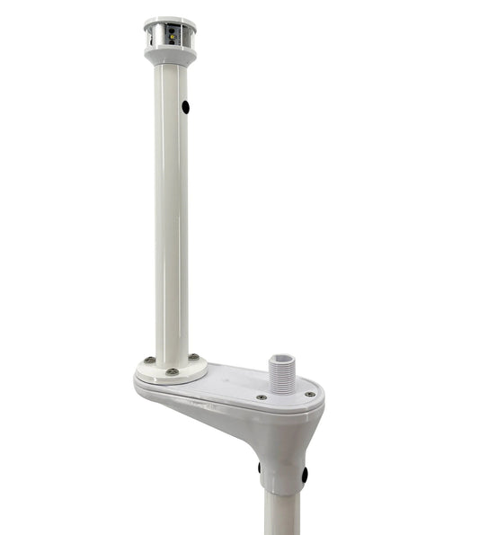 Seaview LTBU1ALED12C5 12in Light Post with LTBLED12C5 and Universal Top