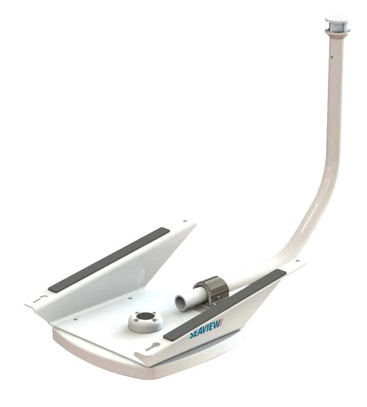 Seaview SVSLWBLEDC5 Wedge Base For Starlink - White With LED Light