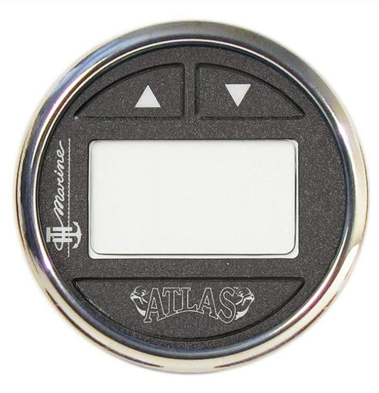 TH Marine Hydraulic Gauge Kit Fits Atlas 6,10,12 & 14in Jack Plates, Stainless Steel Bezel