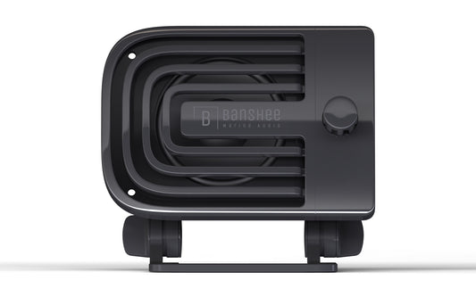 Banshee Active External Vhf Speaker - Black