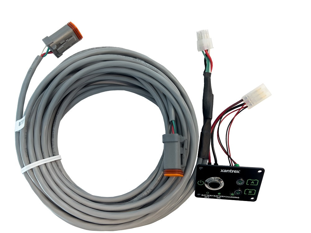 Xantrex Remote On/Off Switch with LEDfts for 4-Pin D Connector