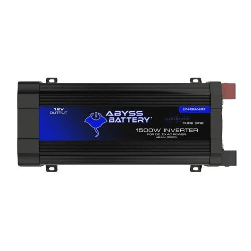 ABYSS 12V 1500W DC to AC Inverter - Pure Sine Wave | AB-INV-1500W  *DROP-SHIP ITEM