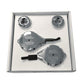 BGL BGLRK2 Kit includes 2 of each of the following: BGL retractable cartridge, receiver, carabiner, mounting hardware and epoxy