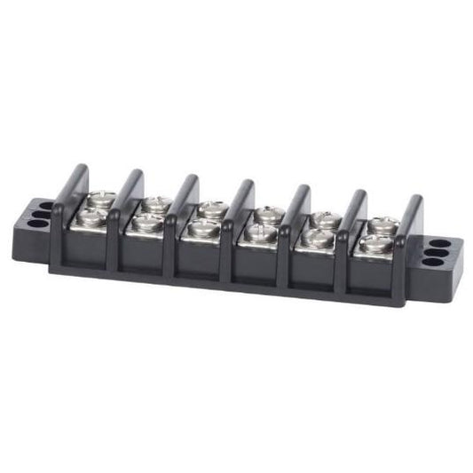 BLUE SEA Terminal Block/Ind 6circ 30A | 2506-BSS