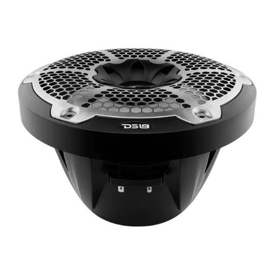 DS18 10" Marine Subwoofer With LED RGB Lights 300 Watts Rms SVC 4-Ohm -Black| NXL-10SUB/WH