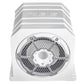 DS18 10" Marine & Motorsports Subwoofer Box Loaded with Integrated RGB Lights 4 Ohms 700W WHT| NXL-10SUBLD/W