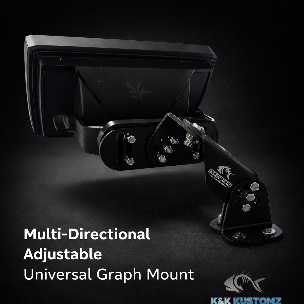 K AND K KUSTOMZ MULTI-DIRECTIONAL ADJUSTABLE UNIVERSAL GRAPH MOUNT
