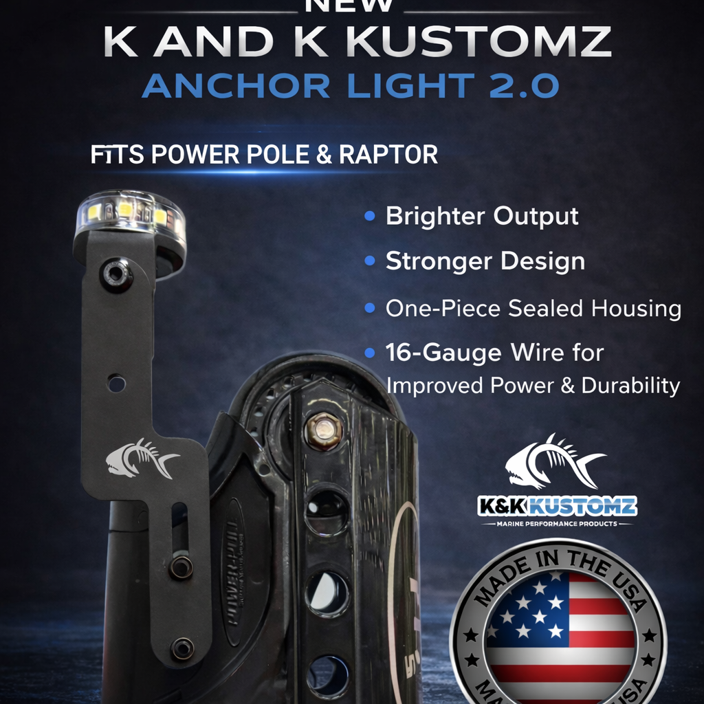 K and K Kustomz Shallow Water Anchor Light 2.0