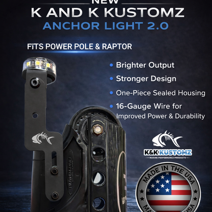K and K Kustomz Shallow Water Anchor Light 2.0