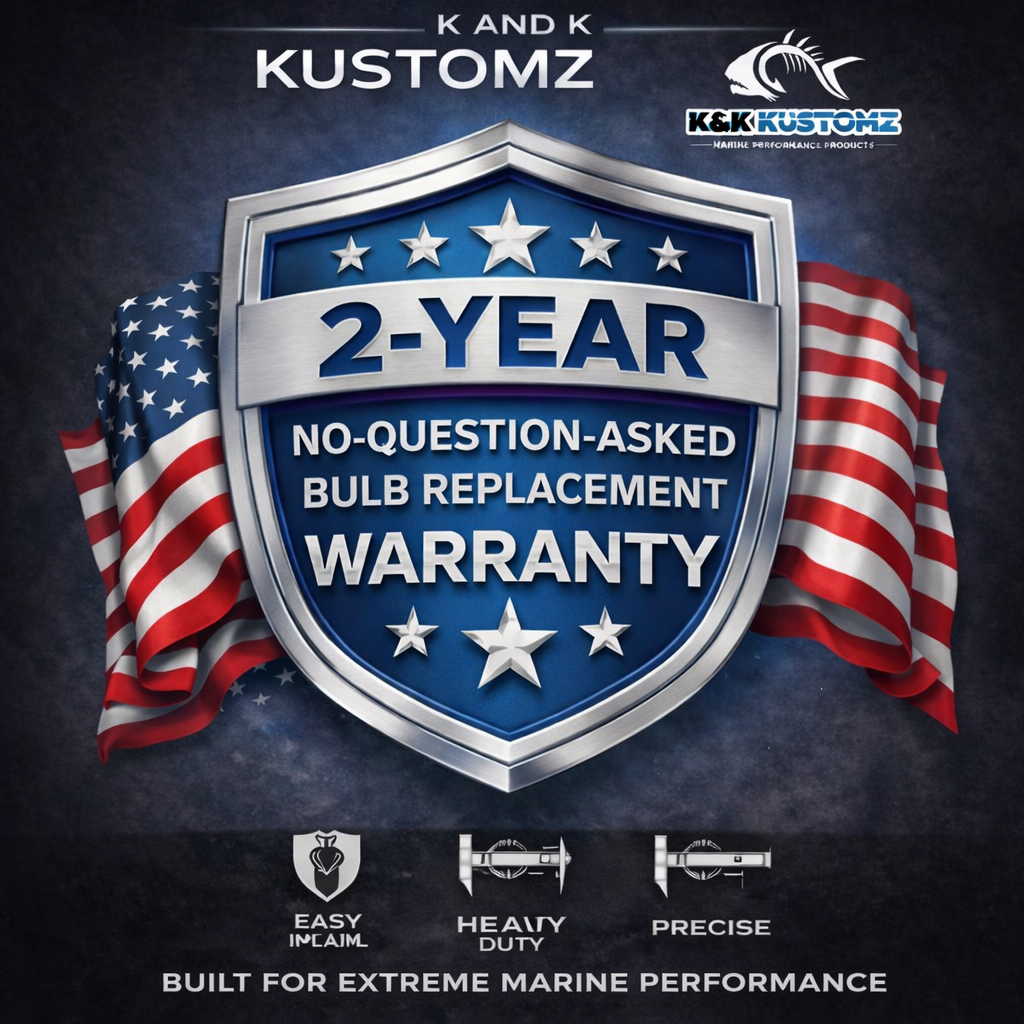 K and K Kustomz Shallow Water Anchor Light 2.0