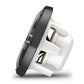 FUSION Apollo 6.5" LED Marine Speakers with Sports Gray Grilles | 010-02918-03