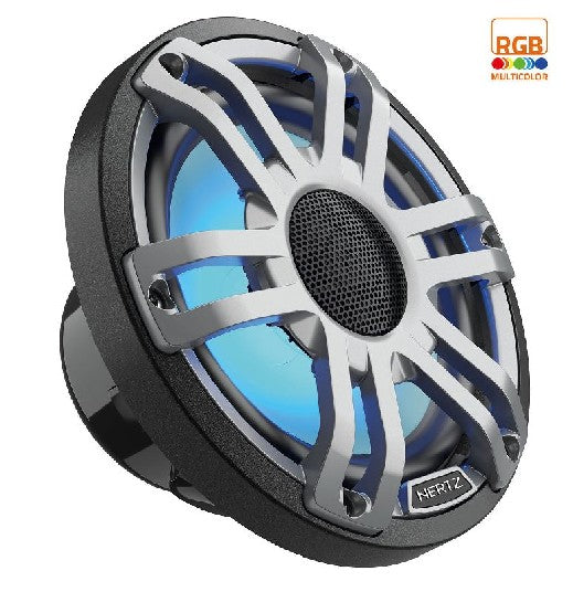 HERTZ AUDIO HMX 6.5 S-LD-G - 6.5" 4 Ohm SPORTS COAX RGB LED SET | 78040315
