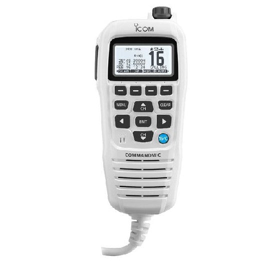 Icom HM195GW Command Mic IV White Second Station