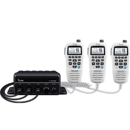 Icom M510BB Black Box VHF With HM195GW White