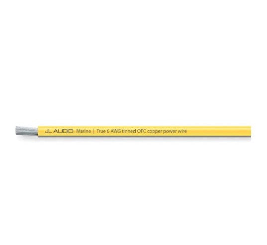 JL AUDIO ABYC Yellow Power Wire, 6 AWG, 200' (XM-YPW6-200) | 010-13459-00
