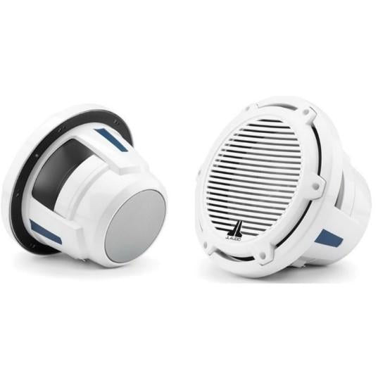 JL Audio M6 10in Subwoofer with White Classic Grille Infinite Baffle