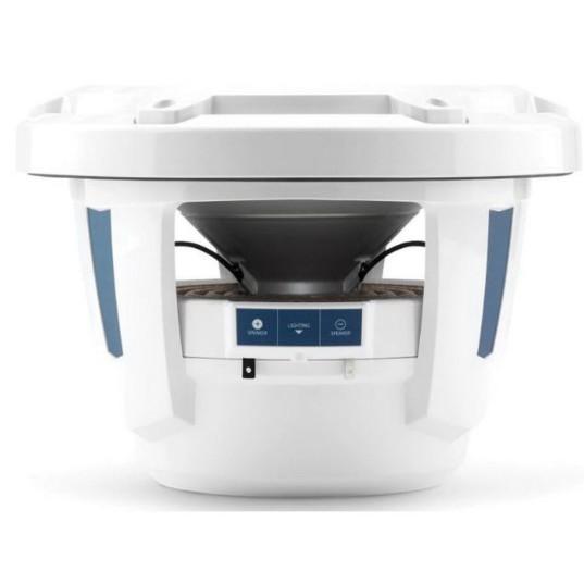 JL Audio M6 10in Subwoofer with White Classic Grille Infinite Baffle