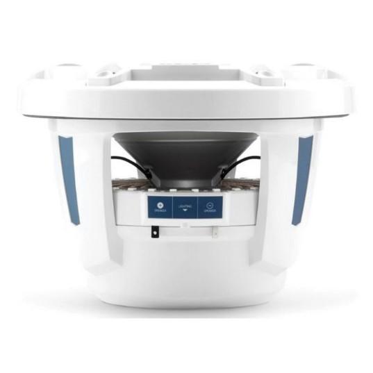 JL Audio M6 10in Subwoofer with White Sport Grille Infinite Baffle, RGB LED