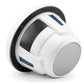 JL Audio M6 10in Subwoofer with White Sport Grille Infinite Baffle, RGB LED