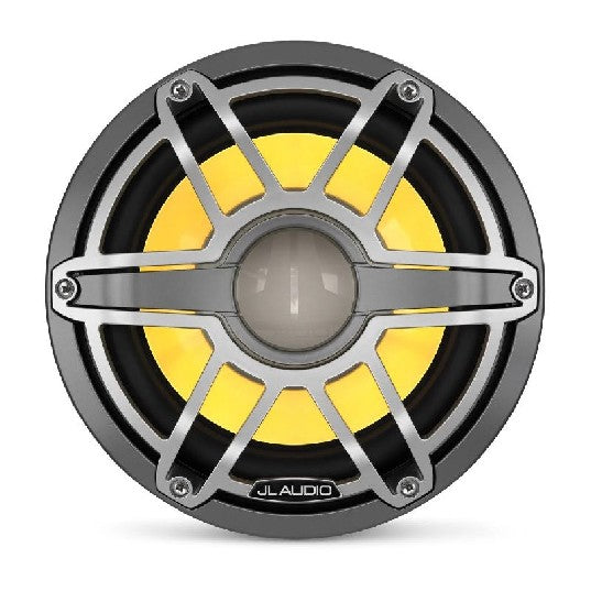 JL AUDIO M6 Marine Subwoofer 10" with LED and Titanium Sport Grille M6-10W-S-GmTi-i-4 | 93647 | 010-03491-00