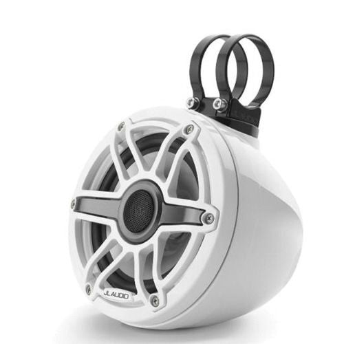 JL Audio M6 VeX 6.5in Enclosed System White Sport Grille