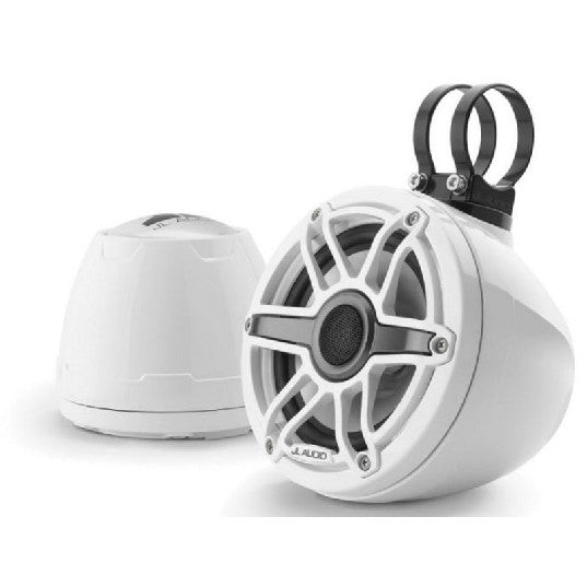 JL Audio M6 VeX 6.5in Enclosed System White Sport Grille