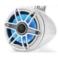 JL Audio M6 7.7in Enclosed Tower Speakers White Sport Grille with RGB LED