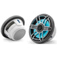 JL Audio M6 7.7in Coaxial Speakers Titanium Sport Grille with RGB LED