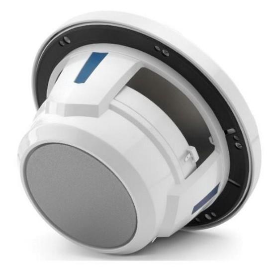 JL Audio M6 7.7in Coaxial Speakers White Sport Grille with RGB LED