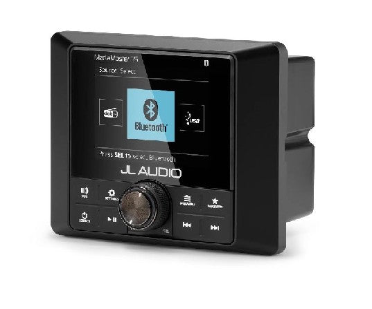 JL AUDIO MM55: Premium Compact Marine Source Unit with Full-color LCD | 99975 | 010-03365-00