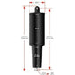 LENCO MARINE 2 1/4" STROKE XD ACTUATOR - 12 VOLT - 5/16" | 15055-001