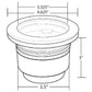 PLASHLIGHTS Illuminated Cup Holder - RGB | PL-CH-457-RGB-SS