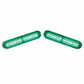PLASHLIGHTS Poquito 60W Underwater Transom Light - Green - Pair | PL-UWL-60W-GRN-K