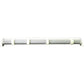 PLASHLIGHTS 40" XX-Series LED Light Bar - 5W - Curved - White Housing | XX-40-5W-WHT-R