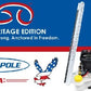 POWER-POLE Heritage Edition Blade One Pump, 10ft, Dual Pole - Red, White, & Blue | PP-2-BLS-10-250E - SHIPPING CHARGES APPLY