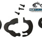 LOWRANCE GHOST TRANSDUCER CABLE CLIP AND KEEPER SET FROM K AND K KUSTOMZ