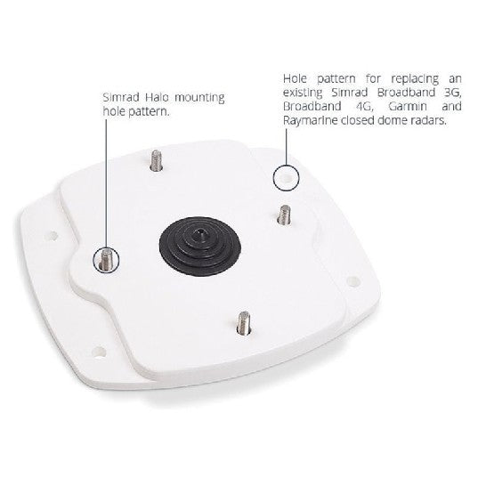 Seaview ADAHALO2 Plate For Direct Mounting Halo Open Array Radars