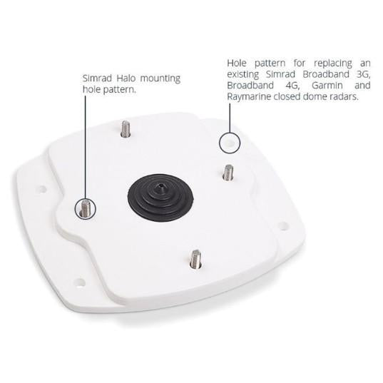 Seaview ADAHALO2 Plate For Direct Mounting Halo Open Array Radars