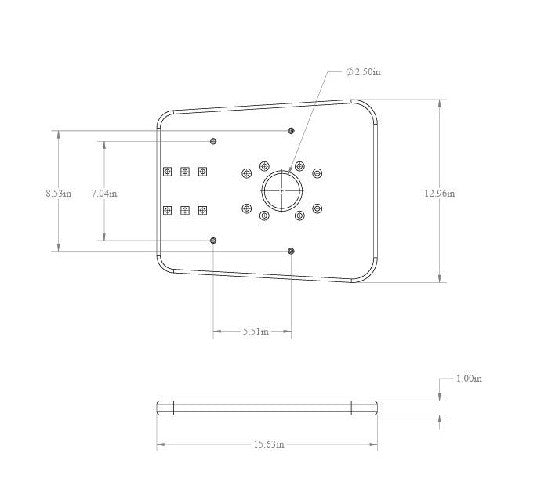 SEAVIEW Starlink Performance Gen3 Modular Top Plate | ADASPG3