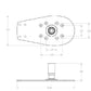 Seaview ADASTLK Adapter Plate For Starlink