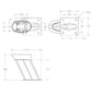 Seaview PMA107M1 10in Mount Aft Rake Requires Plate