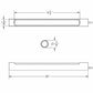 TACO LED T-TOP LIGHT RED 20 | F38-2050R-1
