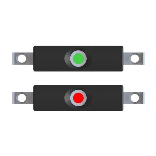 TACO LED NAV LIGHT, SUPROFLEX RUB RAIL BLACK PLASTIC | F38-9960