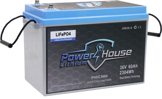 PowerHouse Lithium 36V 60AH Deep Cycle Battery