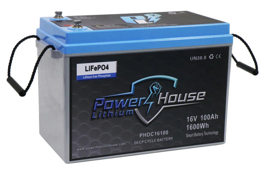 16V 100AH Deep Cycle Battery (5 to 6 Devices)