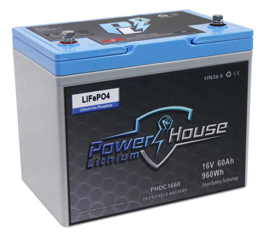 16V 60AH Deep Cycle Battery (3 Devices)